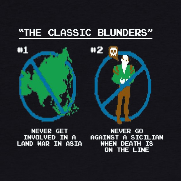 classic blunders by Cult Classic Clothing 